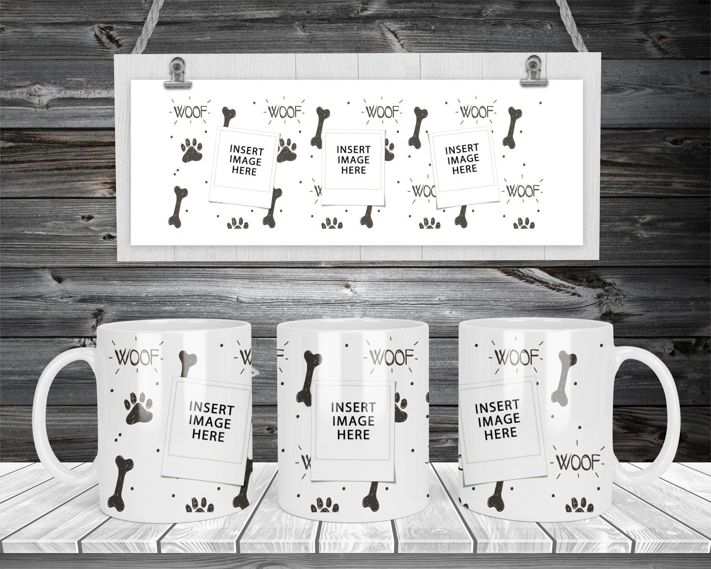 Dog Frame mug