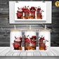 Bad Bunny Horror Frosted Beer Can Glass