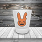 Bad Bunny Horror Frosted Shot Glass