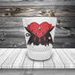 Bad Bunny Horror Frosted Shot Glass