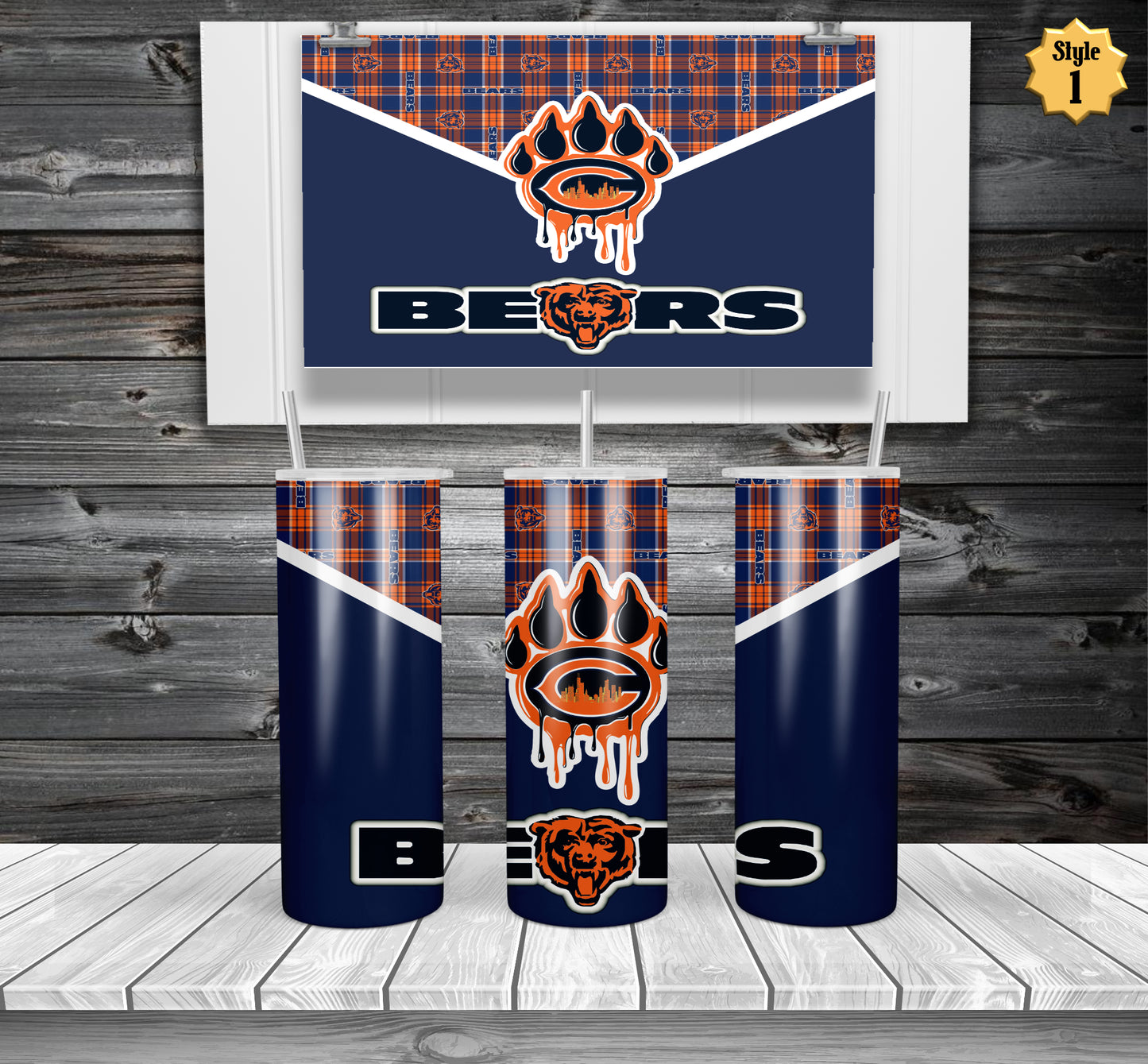 Chicago Bears Tumbler