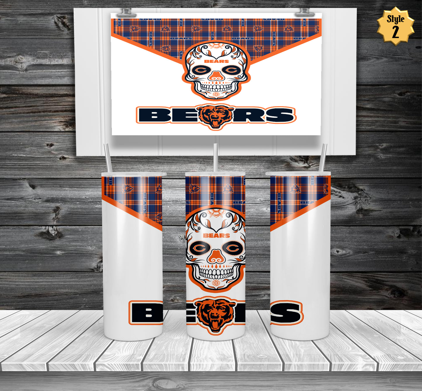 Chicago Bears Tumbler