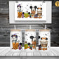 Mickey Horror Frosted Beer Can Glass